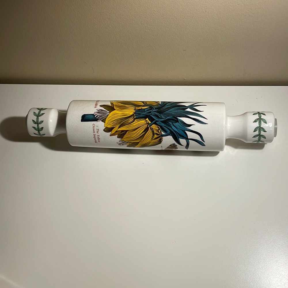 🌼 Vintage Portmeirion Ice-Water Rolling Pin